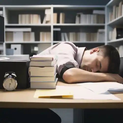 Powernap on a desk